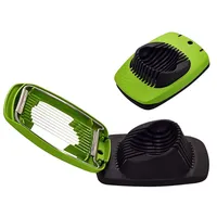 Contacto Eierschneider Edelstahl grün