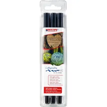 edding Filzstift Set 3 St. schwarz