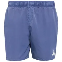 adidas Badeshorts Washed 5-Inch Blau/Weiß S