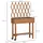 Outsunny Hochbeet mit Rankgitter 79 x 29 x 130 cm Braun