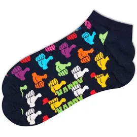 Happy Socks Sneaker-Socken 3er Pack Mehrfarbig 36-40
