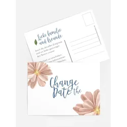 Save the Date Karten selbst gestalten mit Spruch und Fotos im Onlinedesigner bei Meine-Kartenmanufaktur.de