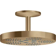 Hansgrohe Kopfbrause Axor One m Deckenanschluss, 1jet, brushed bronze