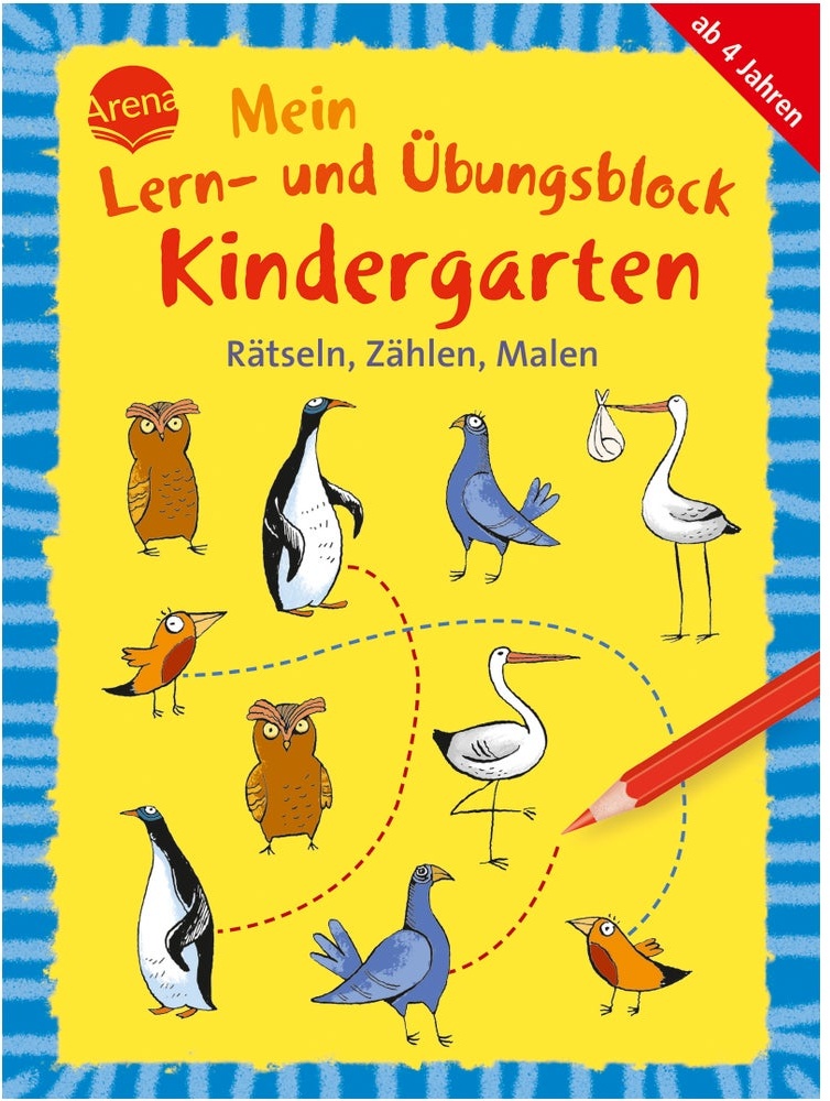 Mein Lern- und Übungsblock Kindergarten. Rätseln,...