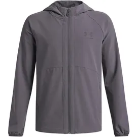 Under Armour Vibe Woven Windbreaker Jacke Castlerock/Black 137-149