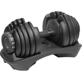 REBEL ACTIVE Hantel Verstellbare Hantel 24 kg schwarz
