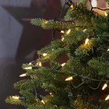 MARELIDA LED Lichterkette Pisello Weihnachtslichterkette 20 bernstein LED - 8 Funkt. - L: 1,9m - Batterie