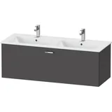 Duravit „XBase“ 127,5 × 44 × 47,5 cm in Graphit Matt