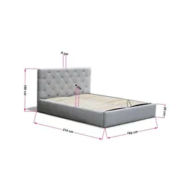 bettso Sara 160 x 200 cm Beige