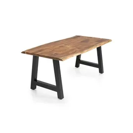 Möbel Kraft Designer-Tisch 240 x 76,5 x 110 cm schwarz