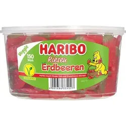 Fruchtgummi Riesen Erdbeere HARIBO 139616006 150ST