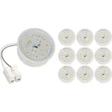McShine LED-Modul McShine, 5W, 400lm, 230V, 50x23mm, warmweiß, 3000K, 10er-Pack