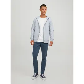 JACK & JONES Bradley Reißverschlusspullover Light Grey Melange S