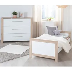 roba Wickelkommode »Malo« - 112x75,5x98cm - braun - Holz / Metall