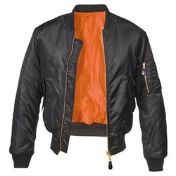 Brandit MA1 Jacke schwarz L