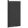 vidaXL Zaunlatte 1 x 1 m Grau/Schwarz