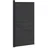 vidaXL Zaunlatte 1 x 1 m Grau/Schwarz