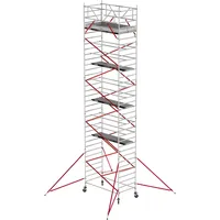 Altrex Fahrgerüst RS Tower 52 Aluminium mit Holz-Plattform 12,20m AH 1,35x1,85m