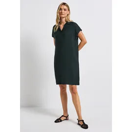 STREET ONE Damen, A144410 T-Shirt Kleid, Pine grove Green, 36 - 36