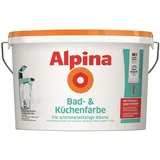 Alpina Bad- und Küchenfarbe Weiß matt 5 l