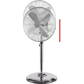ProfiCare PC-VL3064MS 40 cm Standventilator Silber/Weiß