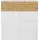 FMD Belm 108,9 x 115 x 41,7 cm Weiß / Artisan Eiche