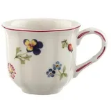 Villeroy & Boch Vorteilset 4 Stück Petite Fleur Mokka-/Espressoobertasse weiß