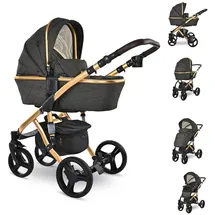 Lorelli Rimini Premium Schwarz/Gold