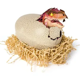 Spin Master Primal Hatch - Interaktiver T-Rex im Ei, Spielfigur, mehrfarbig, 31 cm