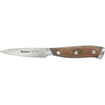 Metaltex Heritage Schälmesser 8 cm Holzgriff Silber