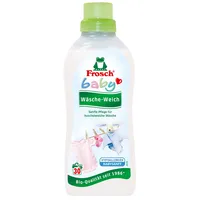 Frosch Baby Wäsche-Weich, hautschonender Weichspüler mit natürlichem Kamille-Extrakt, vegan, 30 Waschladungen, 8er Pack (8 x750 ml)