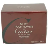 Cartier Must pour Homme Eau de Toilette Spray 100ml