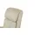 HIMOLLA Sessel 7418 Leder 81 x 111 x 95 cm Beige elektrisch mit Massagefunktion