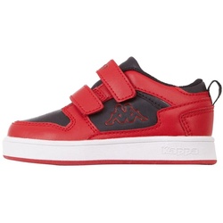 Kappa Sneaker in kinderfußgerechter Passform rot 21