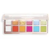Revolution Beauty Makeup Revolution Icon Palette Lidschattenpalette Farbton The Vibrant Brights Palette 12x0.7 g