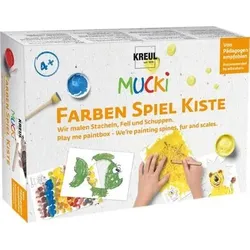 C.KREUL 29102 MUCKI FarbenSpielKiste Wir malen Stacheln, Fell und Schuppen