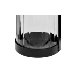 Möbel Kraft Windlicht   schwarz   Metall,Glas