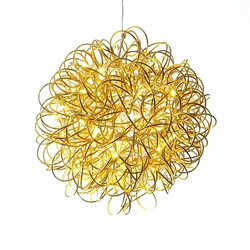 LED 3D Drahtkugel SPHERE Leuchtkugel Ball 40cm 100LED Aluminium Draht für Außen