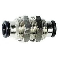 Riegler Schottverschraubung »value line«, M10x1, Schlauch- Ø4, MS vern.