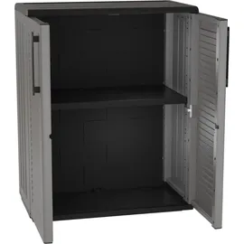Artplast Schuhschrank 68 x 84 x 37 cm Dunkelgrau / dunkelgrau