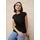 TAMARIS Spitzenshirt schwarz 40