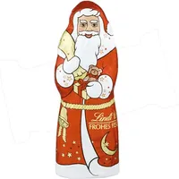 (43,33€/1kg) Lindt Weihnachtsmann 40g, Vollmilch Schokolade 45 Stück