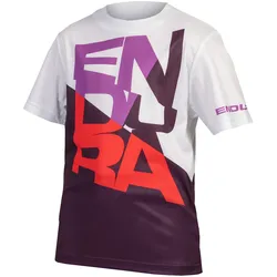 Kinder SingleTrack Core T-Shirt: Aubergine - - 7-8yrs