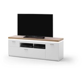 MCA Furniture Lowboard DESPINA (BHT 156x57x44 cm) - weiß