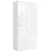OTTO home SMILE 95 x 184 x 35 cm weiß hochglanz / weiß