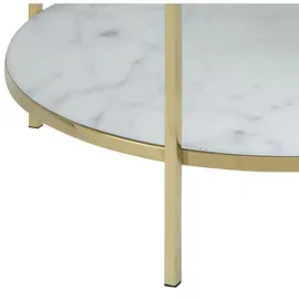 Actona Alisma - 80 cm, Wohnzimmer, Wohnzimmertische, Couchtische, Couchtische Marmoroptik