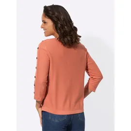 Casual Looks 3/4-Arm-Pullover orange 46
