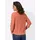 Casual Looks 3/4-Arm-Pullover orange 46