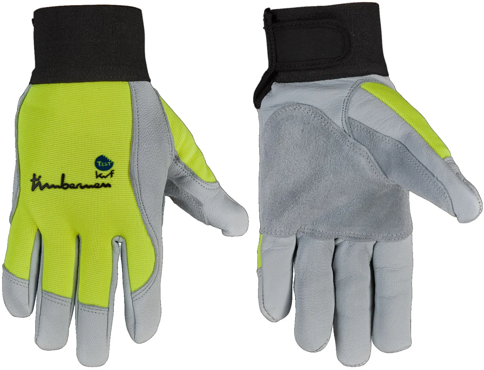 Timbermen Handschuhe Forest MS, schwarz-gelb, 11