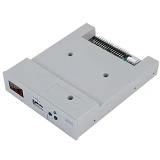 3.5 Zoll 1.44MB USB Diskettenlaufwerk, Floppy USB Emulator, FAT32, Hochsicherer Datenschutz, Plug und Play